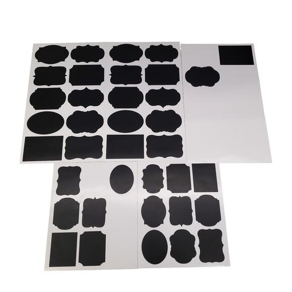 Premium Chalkboard Labels Set Savvy & Sorted Chalkboard Labels Set - Picture 4 of 10